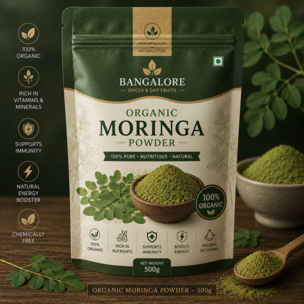 Organic Moringa Powder - 500g