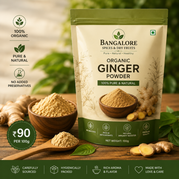 Organic Ginger Powder - 100g